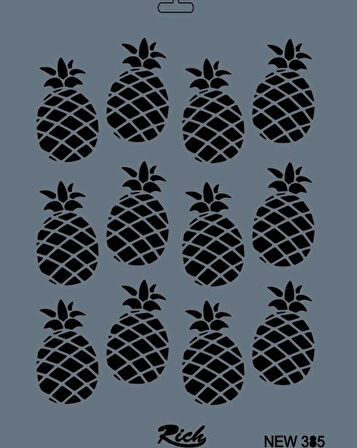 Supertrend Stencil Boyama Şablonu 25x35 cm. NEW-385