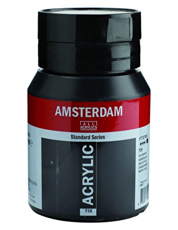 Supertrend Amsterdam Akrilik Boya 500 ml. 735 Oxide Black