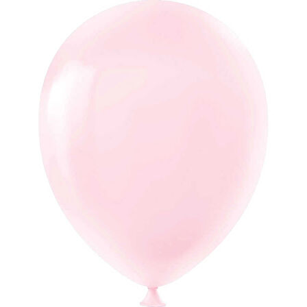 Pembe Makaron Balon 10"