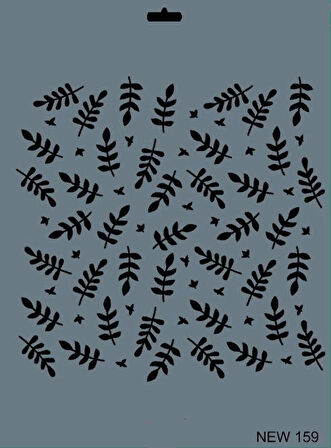 Supertrend Stencil Boyama Şablonu 25x35 cm. NEW-159