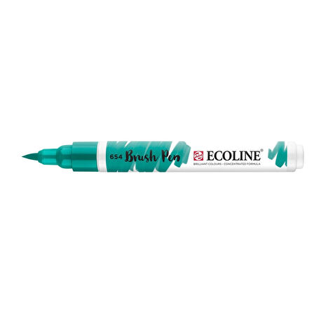 Supertrend Ecoline Brush Pen Fırça Uçlu Kalem 654 Fir Green