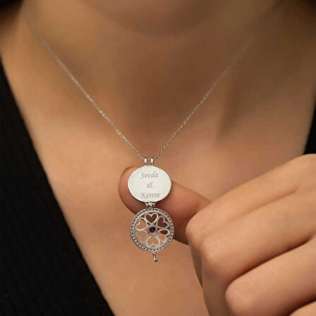 Supertrend ​gümüş Gizli Aşk Kolye