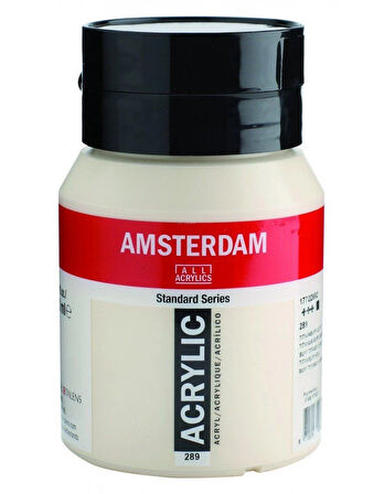 Supertrend Amsterdam Akrilik Boya 500 ml. 289 Titanium Buff Light