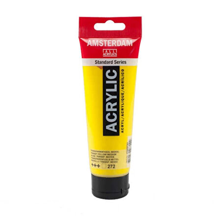 Supertrend Amsterdam Akrilik Boya 120 ml. 272 Transparent Yellow Medium