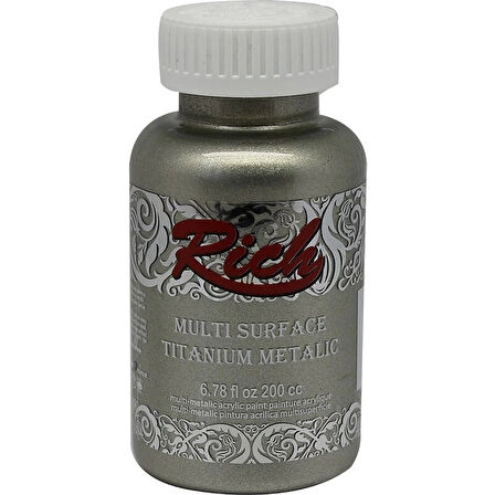 Supertrend Multi Surface Titanium Metalik Boya 200 cc. 2504 ANTİK GÜMÜŞ