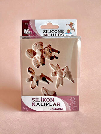 Supertrend Silicone Moulds Silikon Epoksi ve Polimer Kil Kalıbı BABY ANGELS