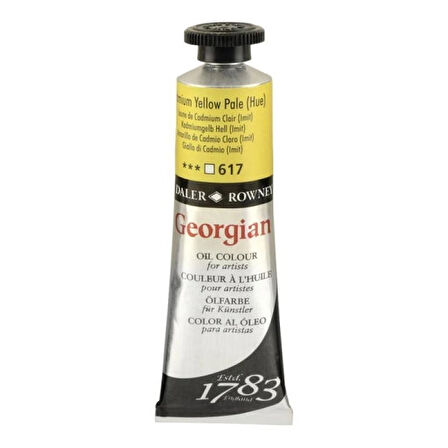 Supertrend Georgian Yağlı Boya 38 ml 617 Cadmium Yellow Pale Hue