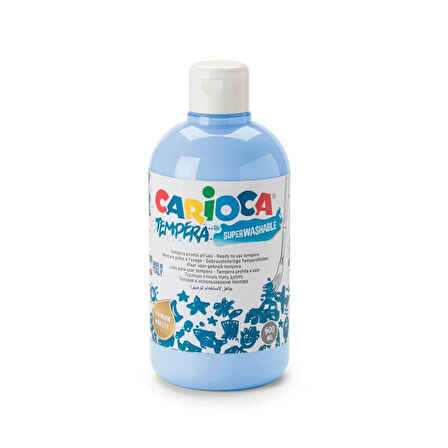 Supertrend Tempera Yıkanabilir Poster Boya 500 ml. AÇIK MAVİ