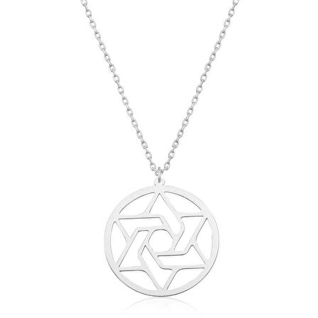 Supertrend Gümüş Çember Kadın Kolye