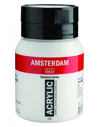 Supertrend Amsterdam Akrilik Boya 500 ml. 105 Titanium White