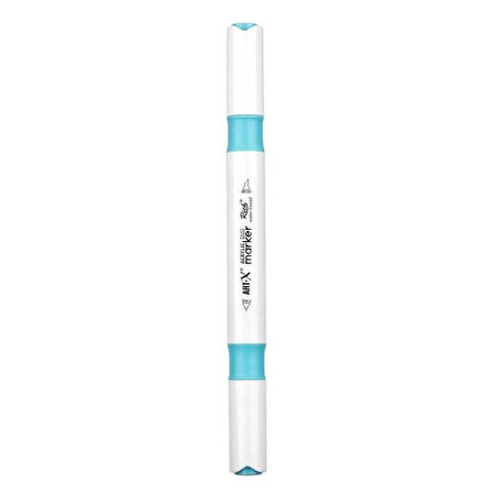 Supertrend Supertrend Acrylic Duo Marker Çift Uçlu Su Bazlı Boyama Markörü No:148 Bebek Mavi