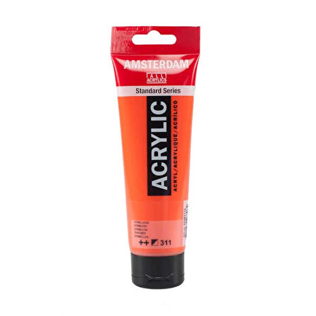 Supertrend Amsterdam Akrilik Boya 120 ml. 311 Vermilion