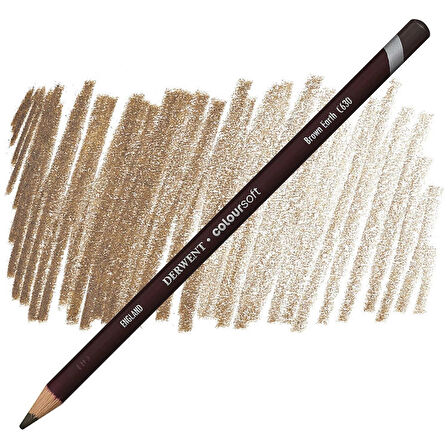 Supertrend Coloursoft Pencil Yumuşak Kuruboya Kalemi C630 Brown Earth