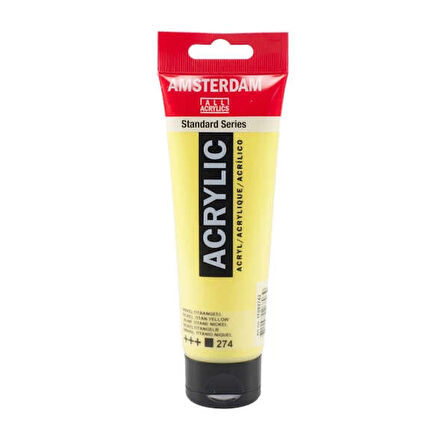 Supertrend Amsterdam Akrilik Boya 120 ml. 274 Nickel Titanium Yellow
