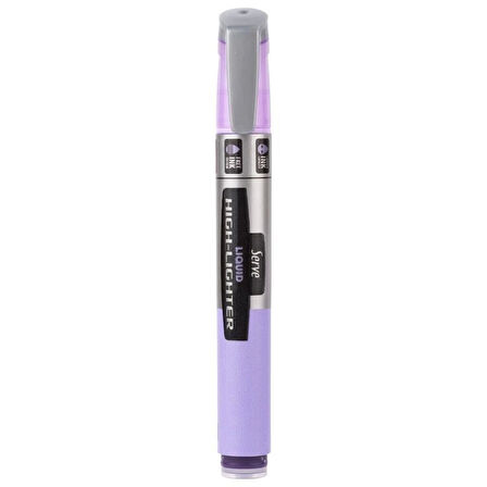 Supertrend Liquid Highlighter Sıvı Mürekkepli Fosforlu Kalem PASTEL LAVANTA