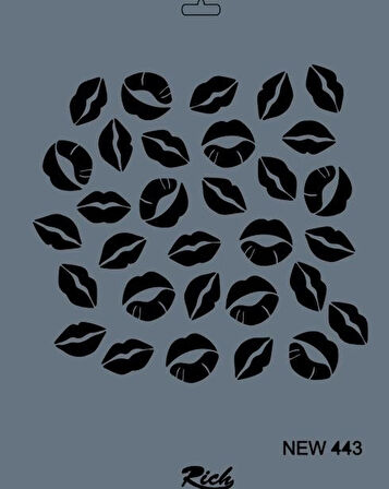 Supertrend Stencil Boyama Şablonu 25x35 cm. NEW-443