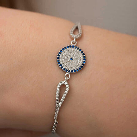 Supertrend Gümüş Nazar Kadın Bileklik