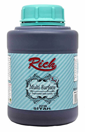 Supertrend Multi Surface Her Yüzey İçin Akrilik Boya 1750 gr. 2238 SİYAH