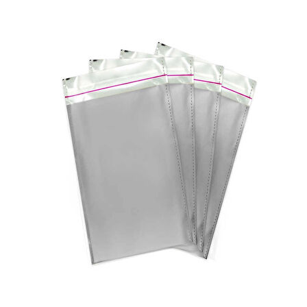 Gümüş Metalize Poşet 20x35