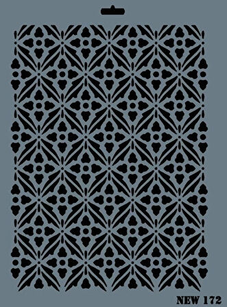 Supertrend Stencil Boyama Şablonu 25x35 cm. NEW-172