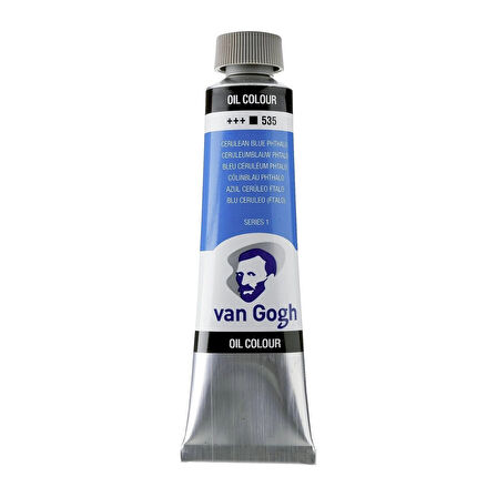Supertrend Van Gogh Yağlı Boya 40 ml. 535 Cerulean Blue (Phthalo)