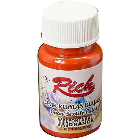Supertrend Opak Kumaş Boyası 50 cc. 3005 PORTAKAL