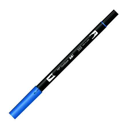Supertrend Dual Brush Pen Grafik Çizim Kalemi 555 Ultramarine