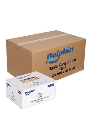 Supertrend Tahta Karıştırıcı 14cm 1000 Adet x 25 Paket