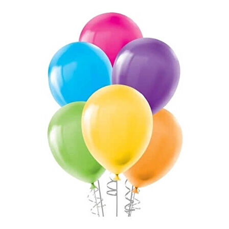 Karışık Pastel Balon 5"