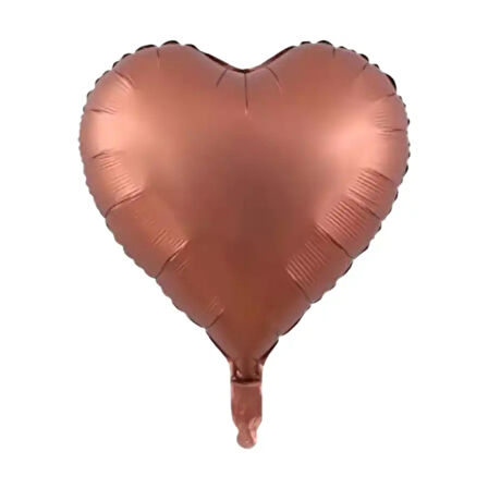 18" Retro Renk Kalp Folyo Balon