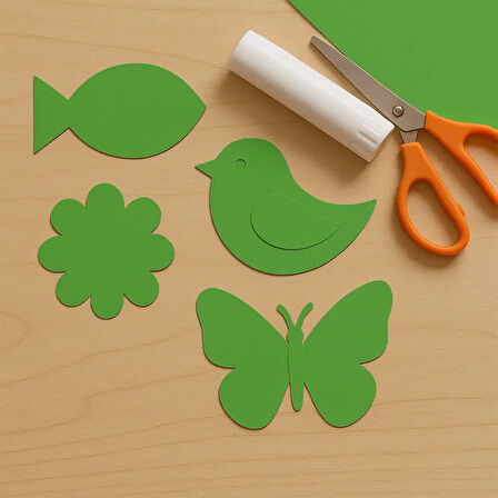 Yeşil Fon Kartonu 100gr 50x70