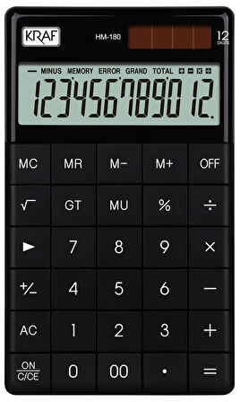 Supertrend Supertrendaüstü Hesap Makinesi 12 Hane SİYAH