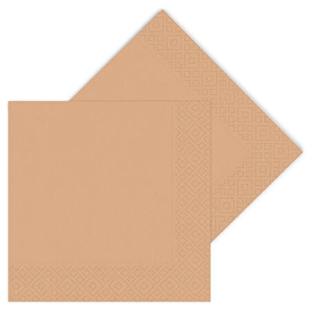 Retro Serisi Mum Işığı Peçete