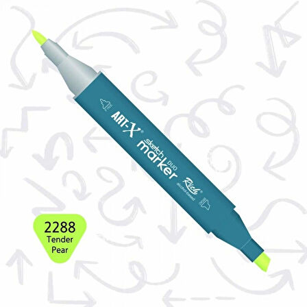 Supertrend Supertrend Sketch Marker Duo Çift Uçlu Marker Kalem 2288 Tender Pear
