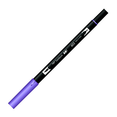 Supertrend Dual Brush Pen Grafik Çizim Kalemi 603 Periwinkle