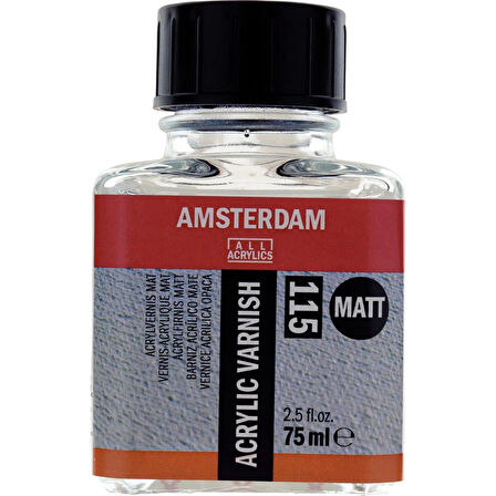 Supertrend Amsterdam Acrylic Varnish Matt 115 Mat Akrilik Boya Verniği 75 ml.