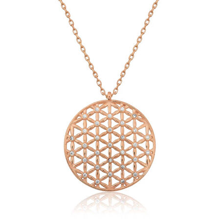 Supertrend ​​​gümüş Yaşam Çiçeği Kolye