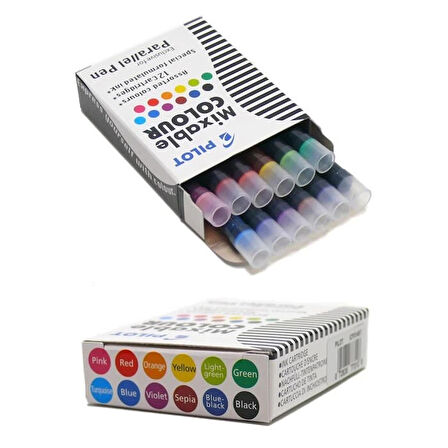 Supertrend Parallel Pen Orjinal Kartuş 12 Adet Farklı Renk
