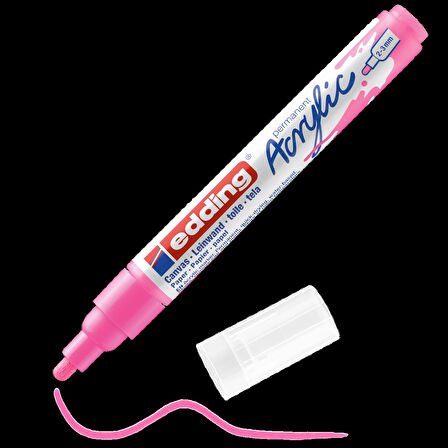 Supertrend 5100 Akrilik Boyama Markörü 2-3 mm FOSFORLU PEMBE