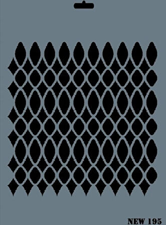 Supertrend Stencil Boyama Şablonu 25x35 cm. NEW-195