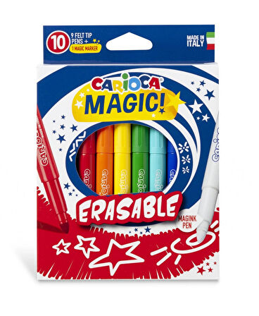 Supertrend Magic Erasable Silinebilen Sihirli Keçeli Boya Kalemi 9 Renk + 1 Düzeltici