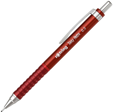 Supertrend Tikky Retro Versatil Kalem 0.5 mm Metalik Kırmızı