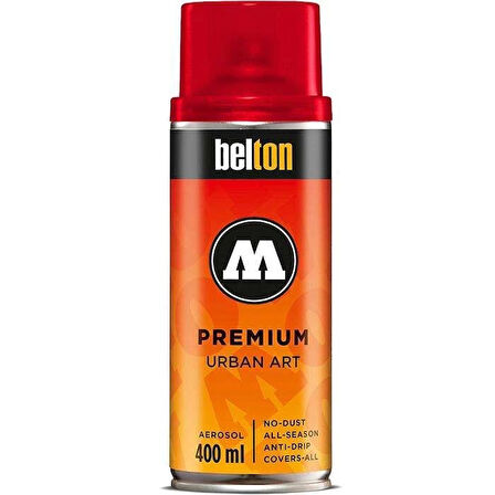 Supertrend Belton Premium Sprey Boya 400 ml. 239 Transparent Traffic Red