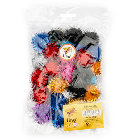 Supertrend Simli Ponpon 3 cm. 30'lu Paket