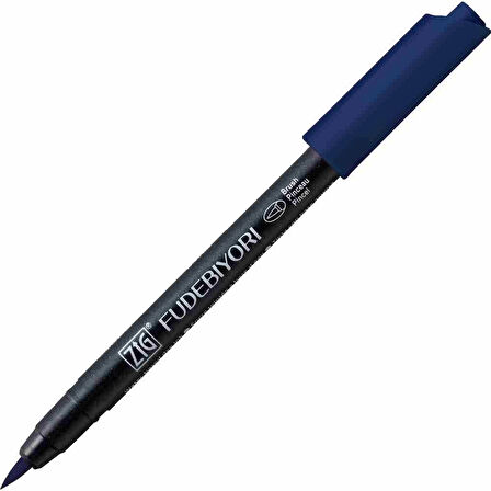 Supertrend Fudebiyori Brush Pen Fırça Uçlu Kalem 35 DEEP BLUE
