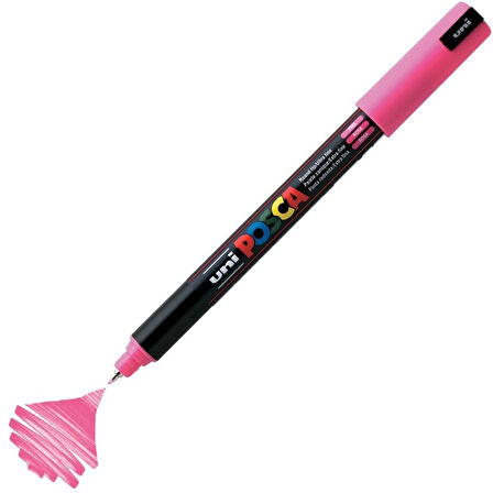 Supertrend Posca PC-1MR Boyama Markörü 0.7 mm. PEMBE