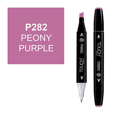 Touch Twin Marker Çizim Kalemi P282 Peony Purple