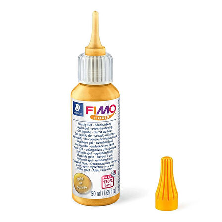 Supertrend Fimo Liquid Deco Gel (Sıvı Fimo-Yapıştırıcı) 50 ml. ALTIN