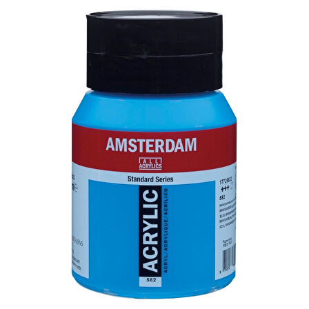 Supertrend Amsterdam Akrilik Boya 500 ml. 582 Manganese Blue