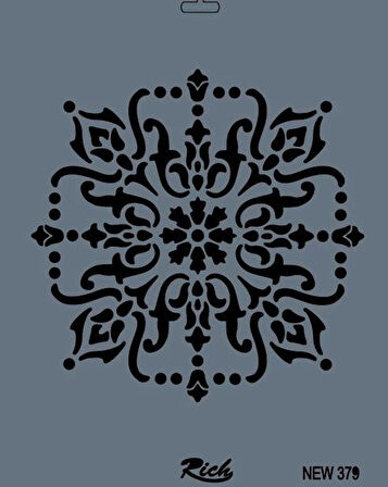 Supertrend Stencil Boyama Şablonu 25x35 cm. NEW-379